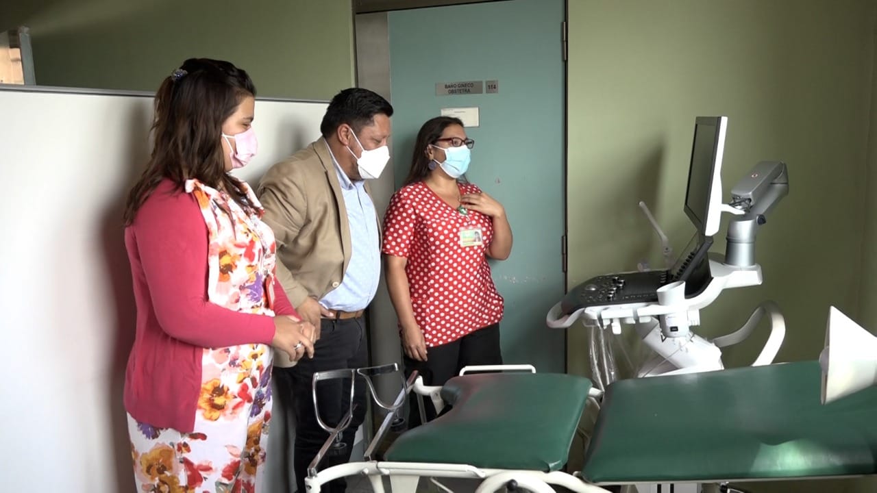 GOBIERNO REGIONAL OTORGÓ MODERNO ECÓGRAFO A LA RED DE SALUD DE EL BOSQUE