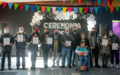 Experiencias exitosas: vecinos y vecinas en situación de discapacidad logran finalizar su proceso de rehabilitación