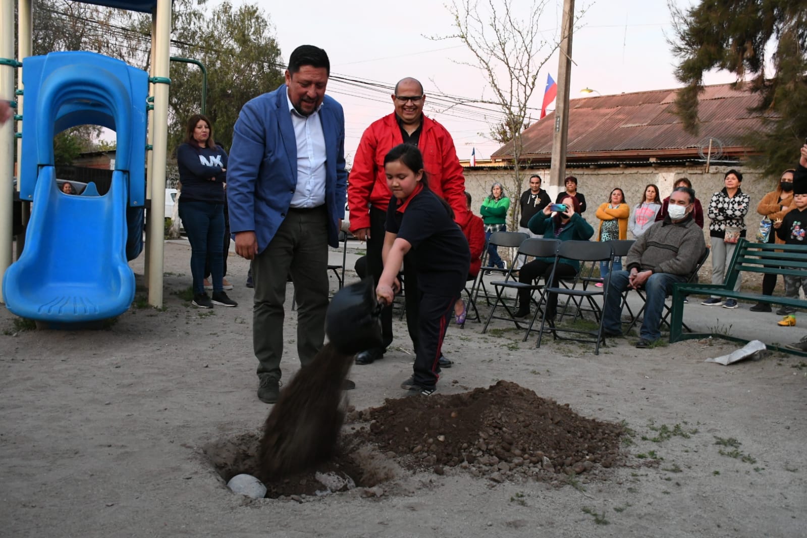 SE INSTALA PRIMERA PIEDRA DE LA NUEVA PLAZA LOS CIERVOS I