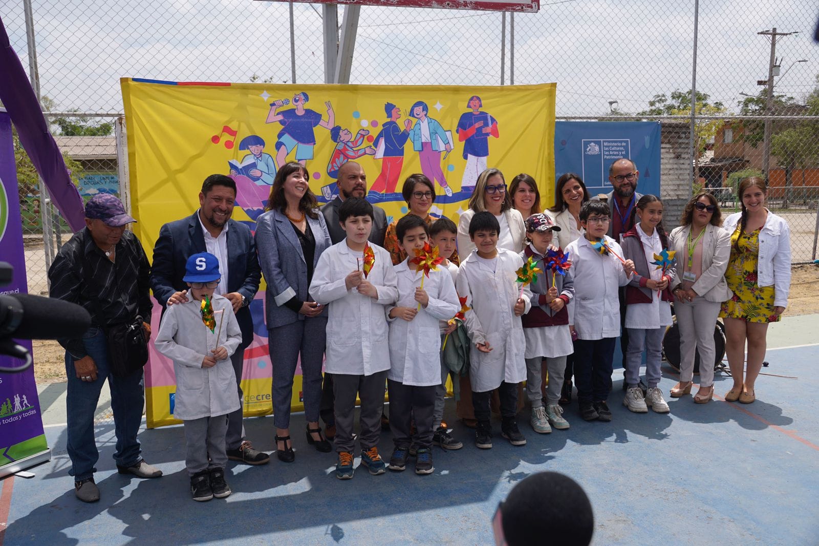 GOBIERNO DE CHILE LANZA PROGRAMA PILOTO PATIOS CULTURALES DESDE NUESTRA COMUNA