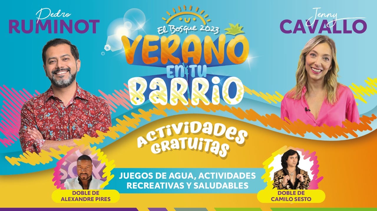 VERANO EN TU BARRIO: JUEGOS DE AGUA Y EL MEJOR STAND UP COMEDY LLEGAN A EL BOSQUE