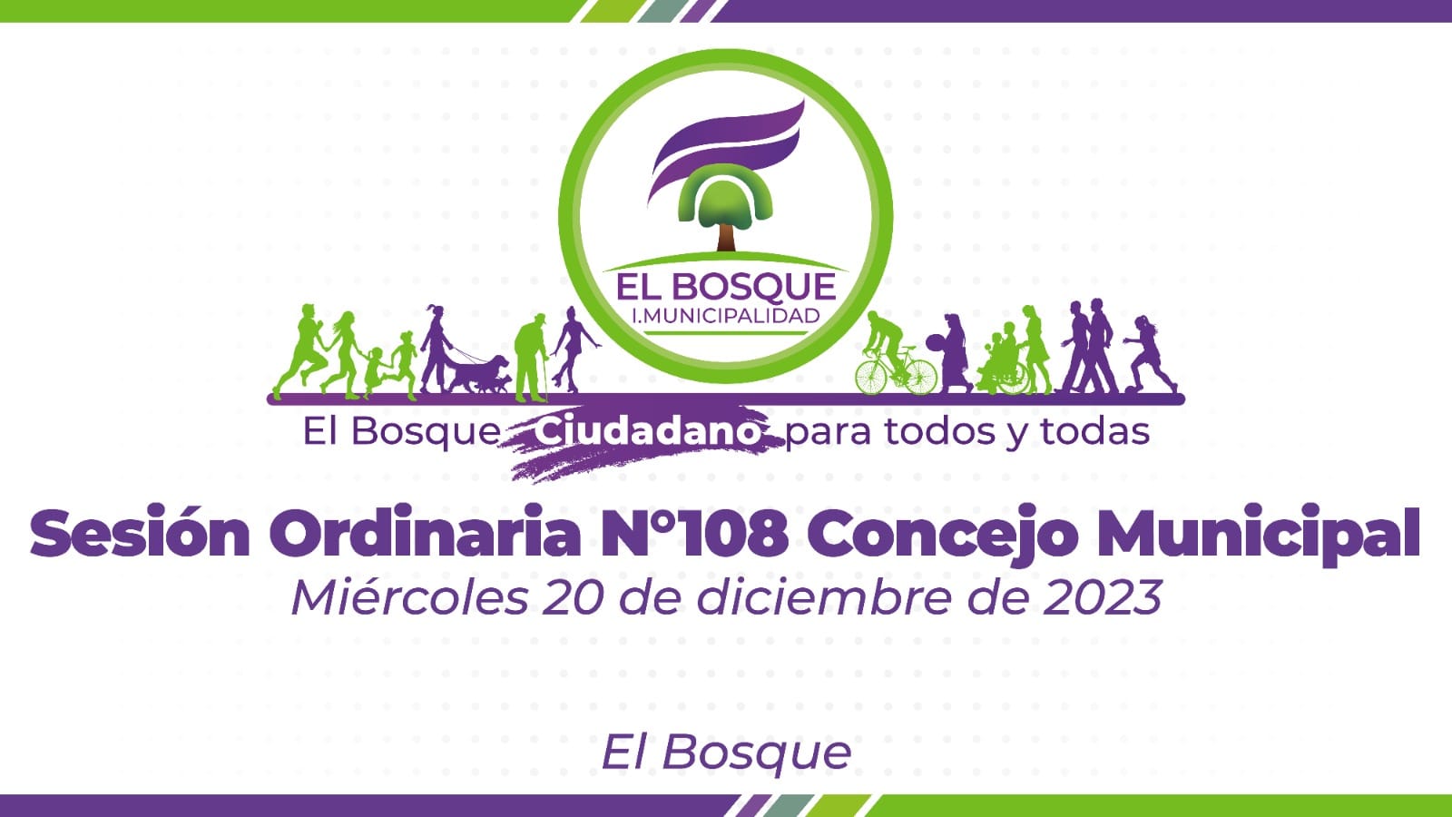 Concejo Municipal de El Bosque – Sesión Ordinaria Nº 108 / Miércoles 20 de diciembre 2023