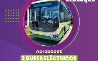 LOGRAMOS LA APROBACIÓN DE 3 AUTOBUSES ELÉCTRICOS PARA LA COMUNA