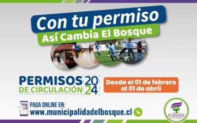 Permisos de Circulación 2024 #ElBosque: Comienzan a funcionar los puntos de atención presencial