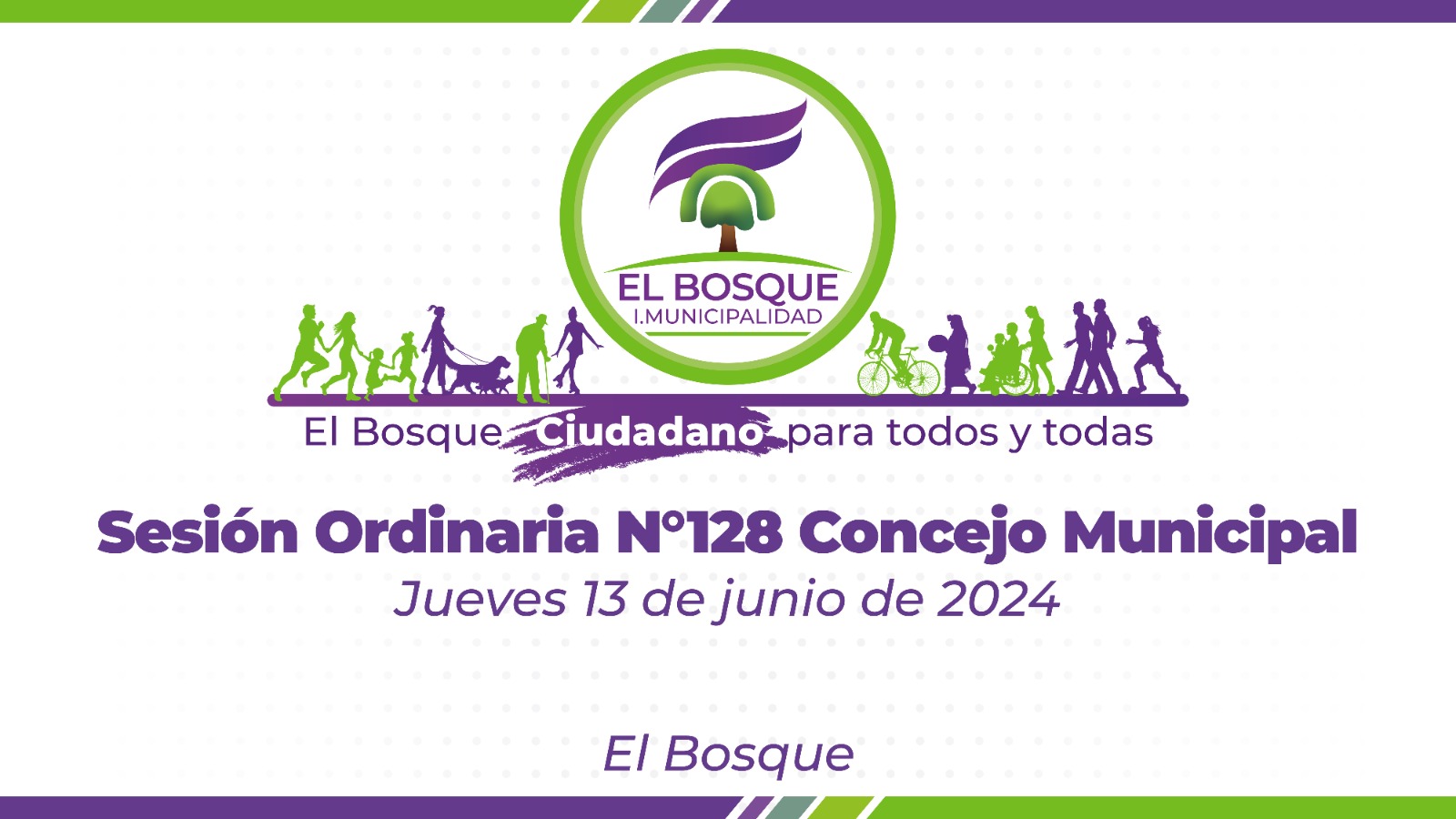 Concejo Municipal de El Bosque – Sesión Ordinaria Nº 128 / Viernes 14 de junio de 2024