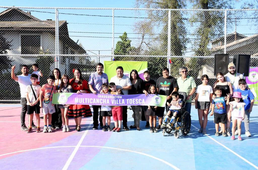 Inauguración Multicancha Villa Toesca: Un Espacio para el Encuentro y el Deporte