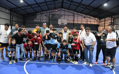 NUEVO POLIDEPORTIVO EN LA POBLACIÓN CAROL URZÚA UNE A LA COMUNIDAD ENTORNO AL DEPORTE Y LA ACTIVIDAD FÍSICA