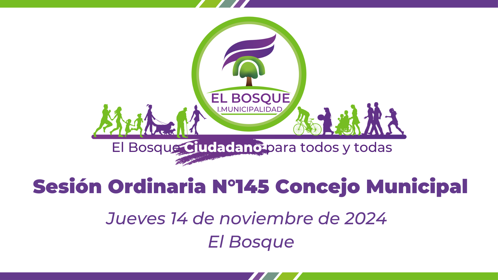 Concejo Municipal de El Bosque – Sesión Ordinaria Nº 145 / Jueves 14 de noviembre de 2024