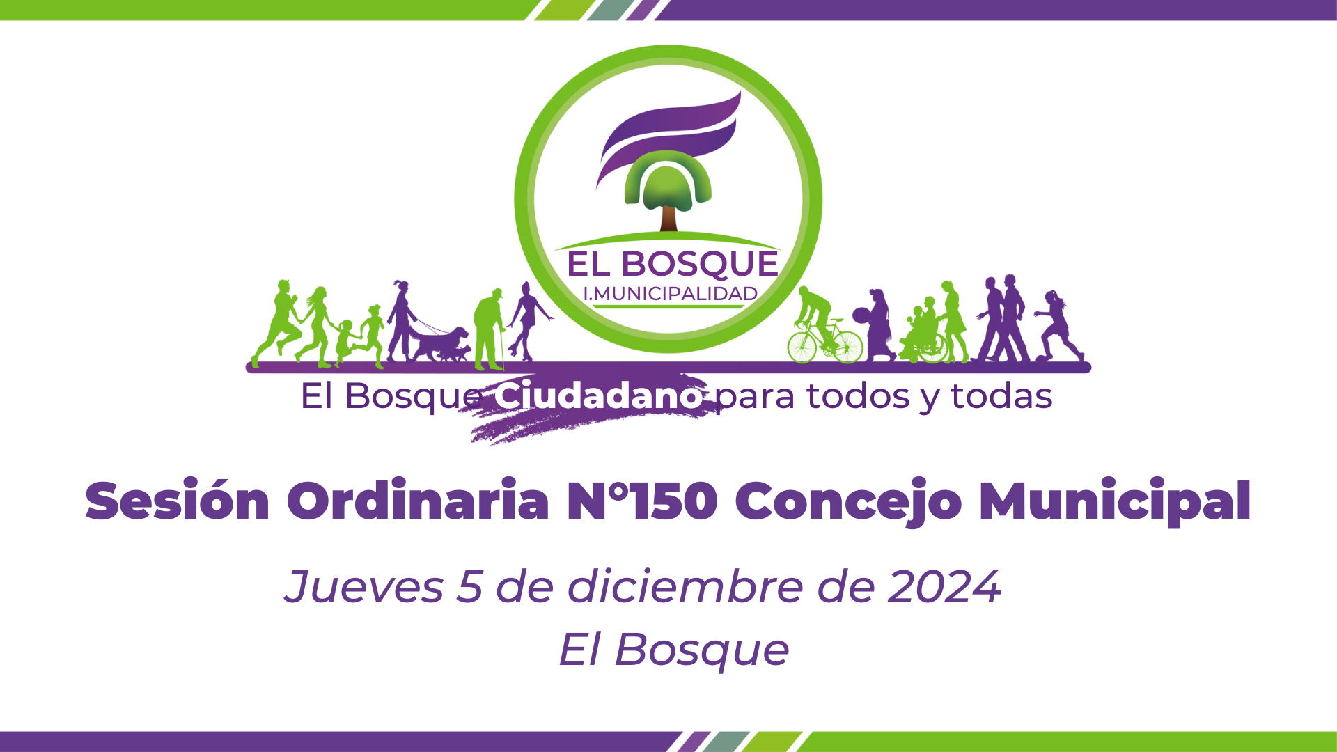Concejo Municipal de El Bosque – Sesión Ordinaria Nº 150 / Jueves 5 de diciembre de 2024