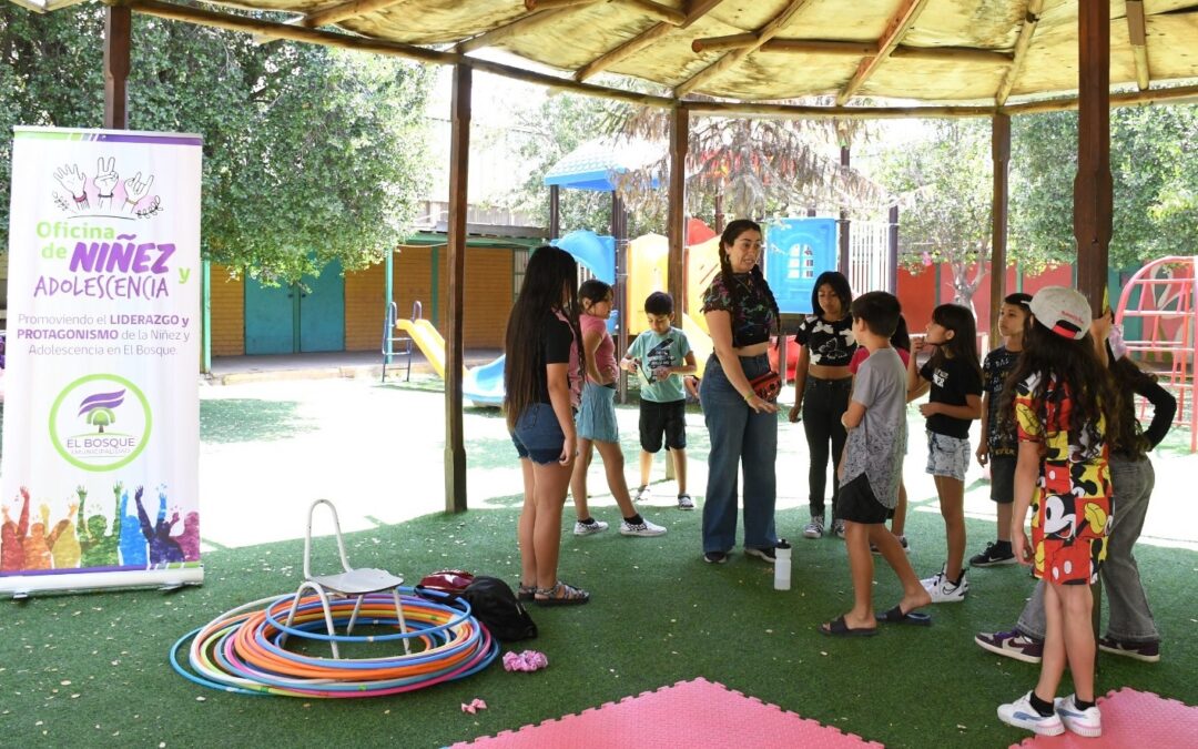 ESCUELA ABIERTA DE VERANO CONGREGA A NIÑAS, NIÑOS Y ADOLESCENTES DEL SECTOR 1 DE EL BOSQUE