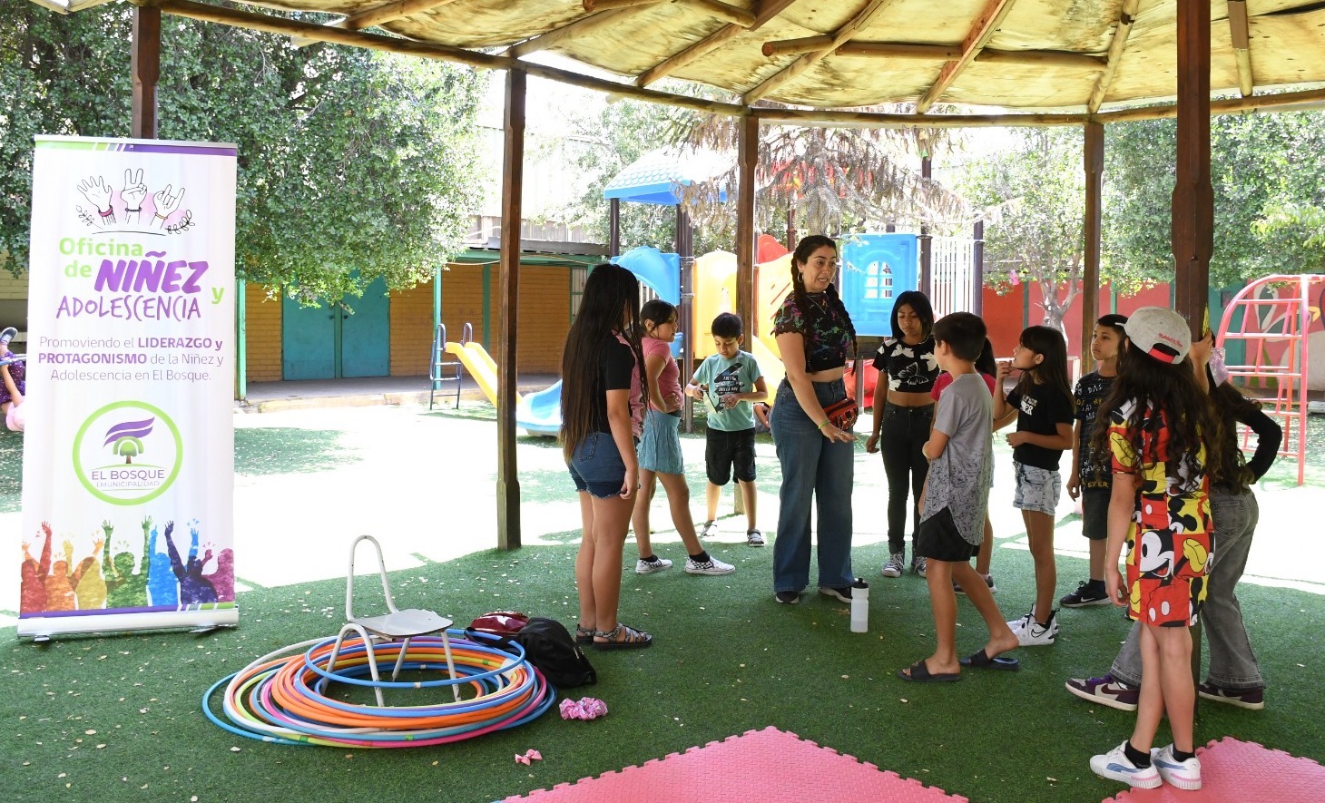 ESCUELA ABIERTA DE VERANO CONGREGA A NIÑAS, NIÑOS Y ADOLESCENTES DEL SECTOR 1 DE EL BOSQUE