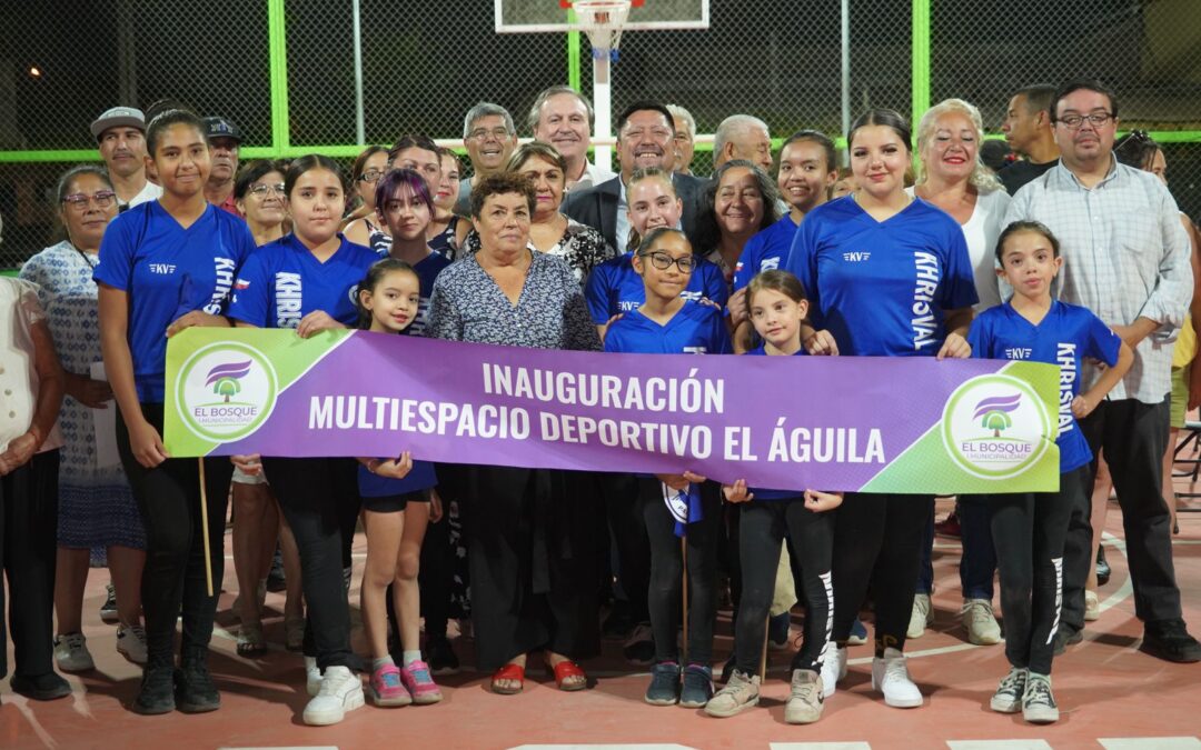 NUEVO MULTIESPACIO DEPORTIVO FAMILIAR EL ÁGUILA: MÁS DEPORTE Y CONVIVENCIA PARA LA POBLACIÓN LAS ACACIAS