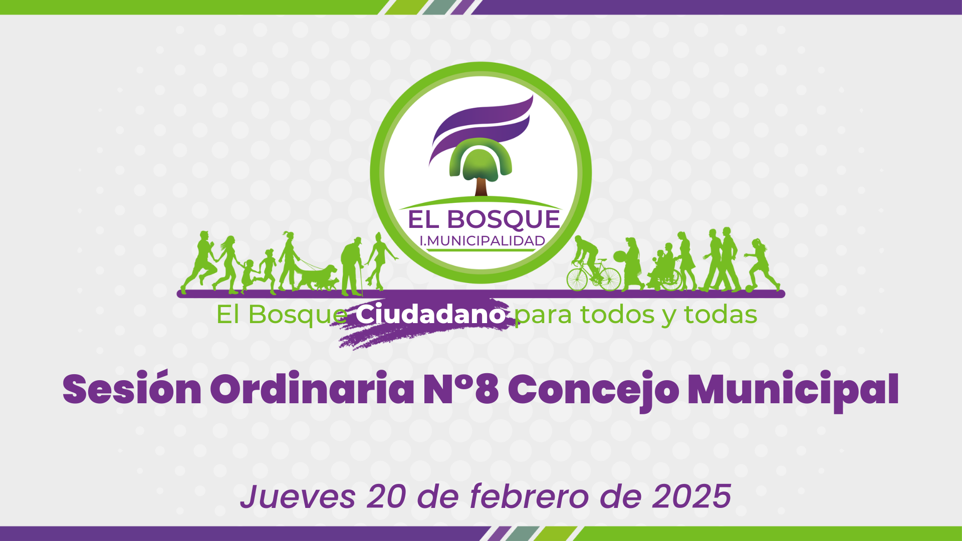 Concejo Municipal de El Bosque – Sesión Ordinaria Nº8  / jueves 20 de febrero de 2025