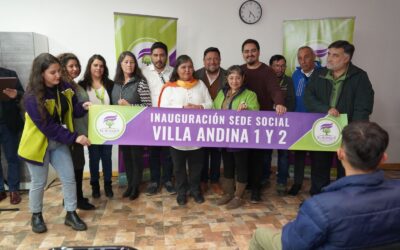 CON UNA SEDE TOTALMENTE REACONDICIONADA VILLA ANDINA 1 Y 2 FORTALECE SU TRABAJO COMUNITARIO