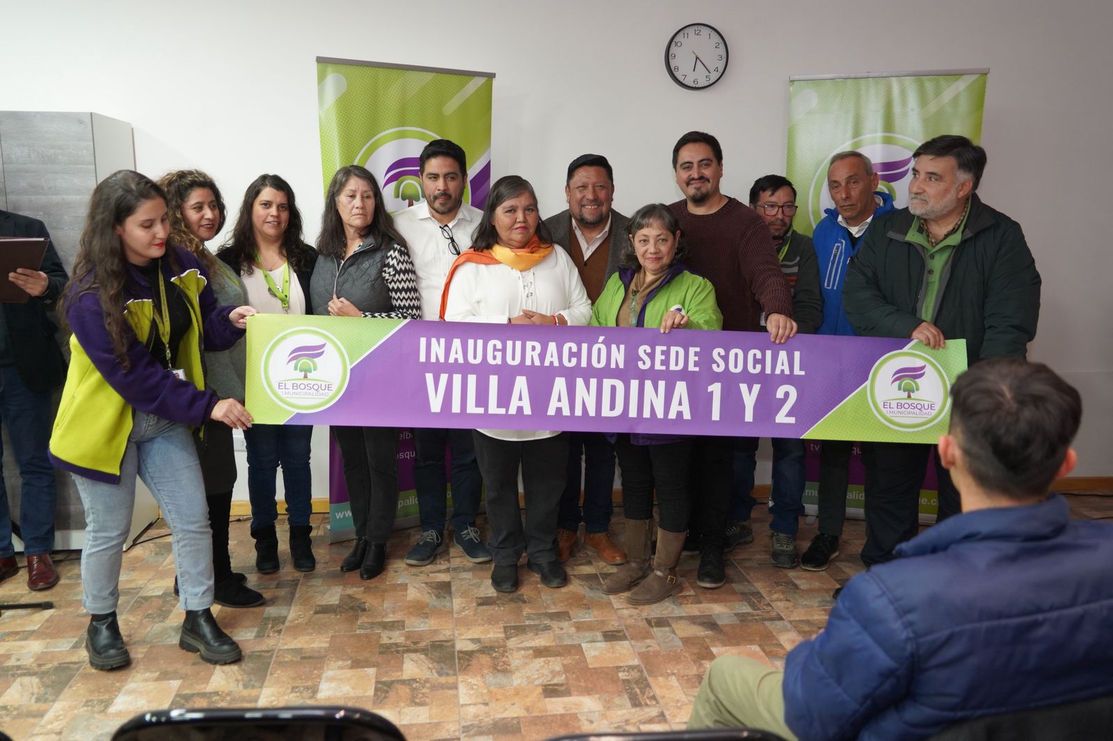 CON UNA SEDE TOTALMENTE REACONDICIONADA VILLA ANDINA 1 Y 2 FORTALECE SU TRABAJO COMUNITARIO