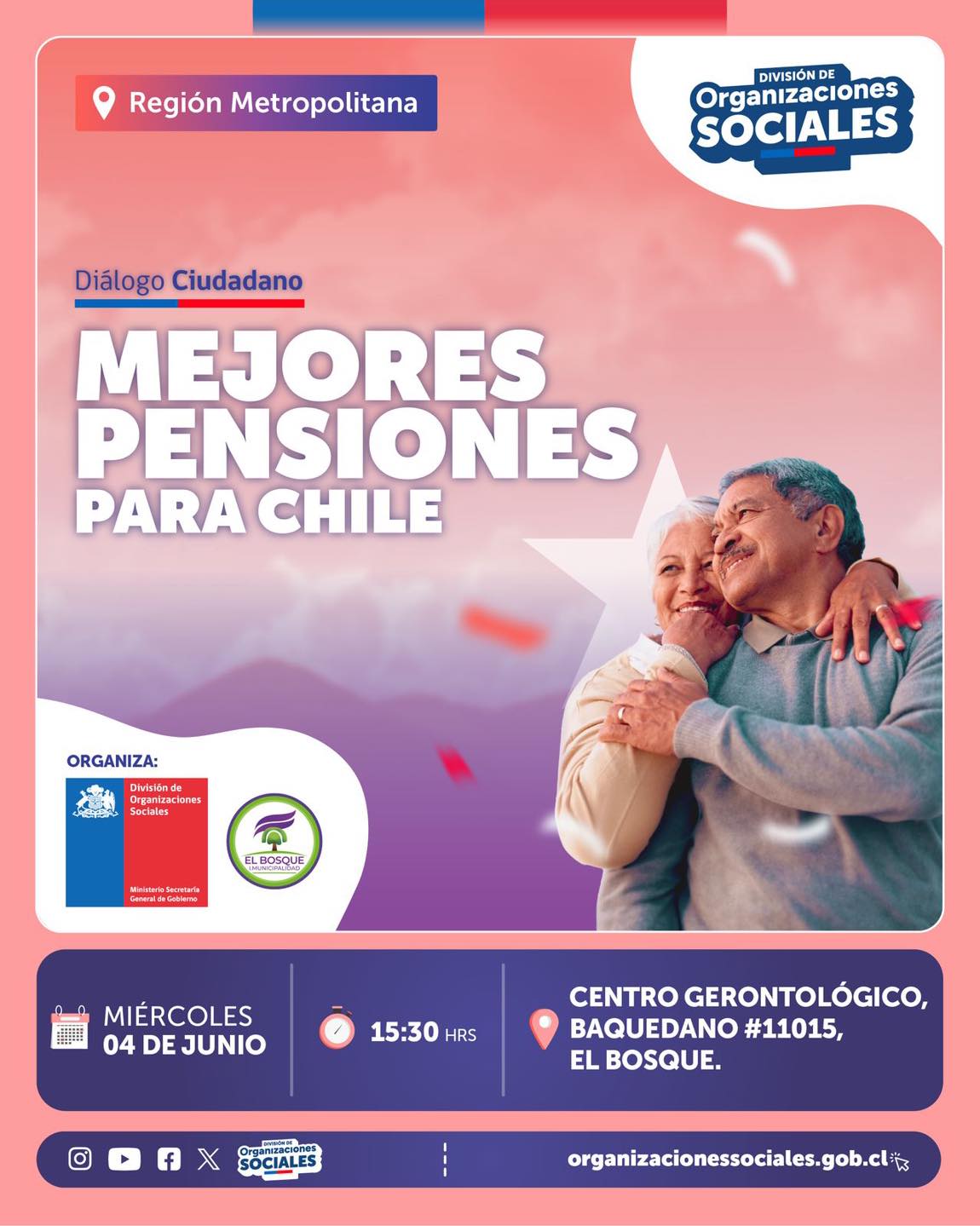 Diálogo Ciudadano Mejores Pensiones para Chile