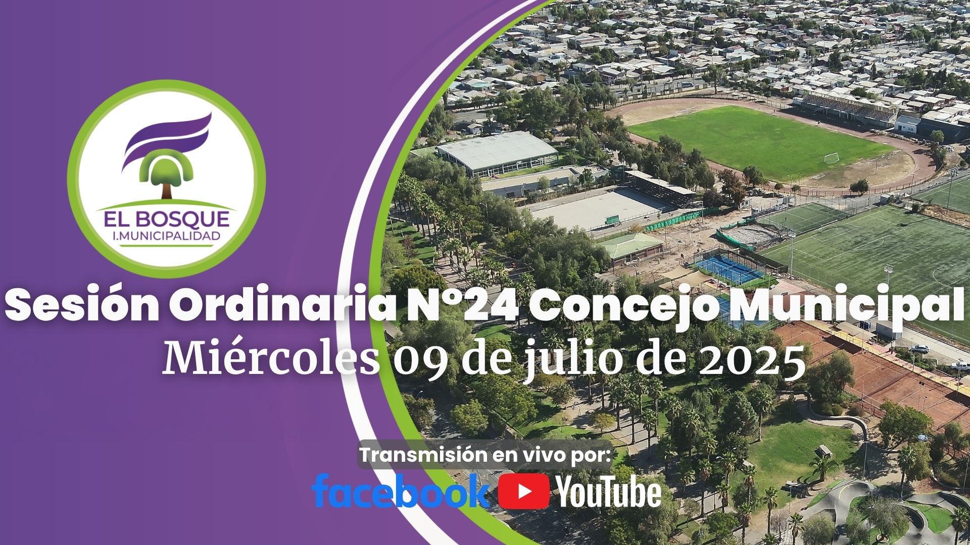 Concejo Municipal de El Bosque – Sesión Ordinaria Nº 24 / Miércoles 09 de julio de 2025