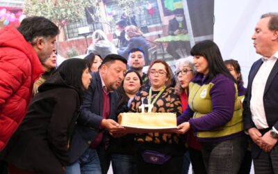 Centro Gerontológico de El Bosque celebra 17 años con gran fiesta comunal