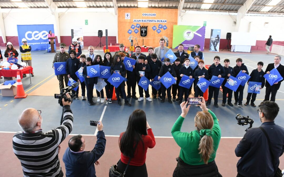 El Bosque se suma al lanzamiento de la campaña “Volantín Seguro 2025”