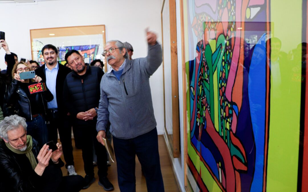 EL BOSQUE RINDE HOMENAJE AL PREMIO NACIONAL DE ARTES PLÁSTICA 2025 ALEJANDRO MONO GONZÁLEZ 