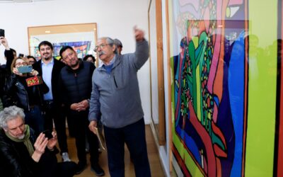 EL BOSQUE RINDE HOMENAJE AL PREMIO NACIONAL DE ARTES PLÁSTICA 2025 ALEJANDRO MONO GONZÁLEZ