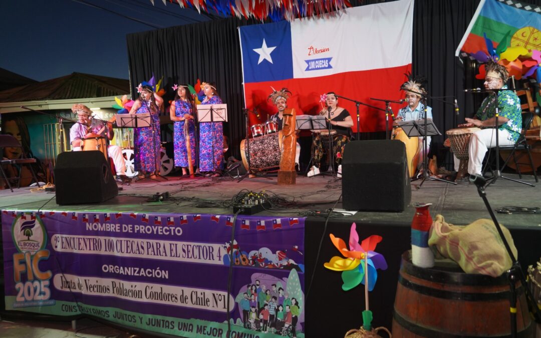 🟢🇨🇱 Segunda Versión de “100 Cuecas para el Sector 4” celebró el folclor y la identidad en la población Cóndores de Chile 💚