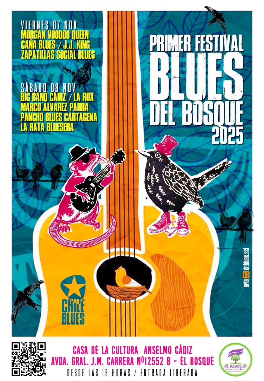 🎸 ¡Ven al Primer Festival de Blues de El Bosque!