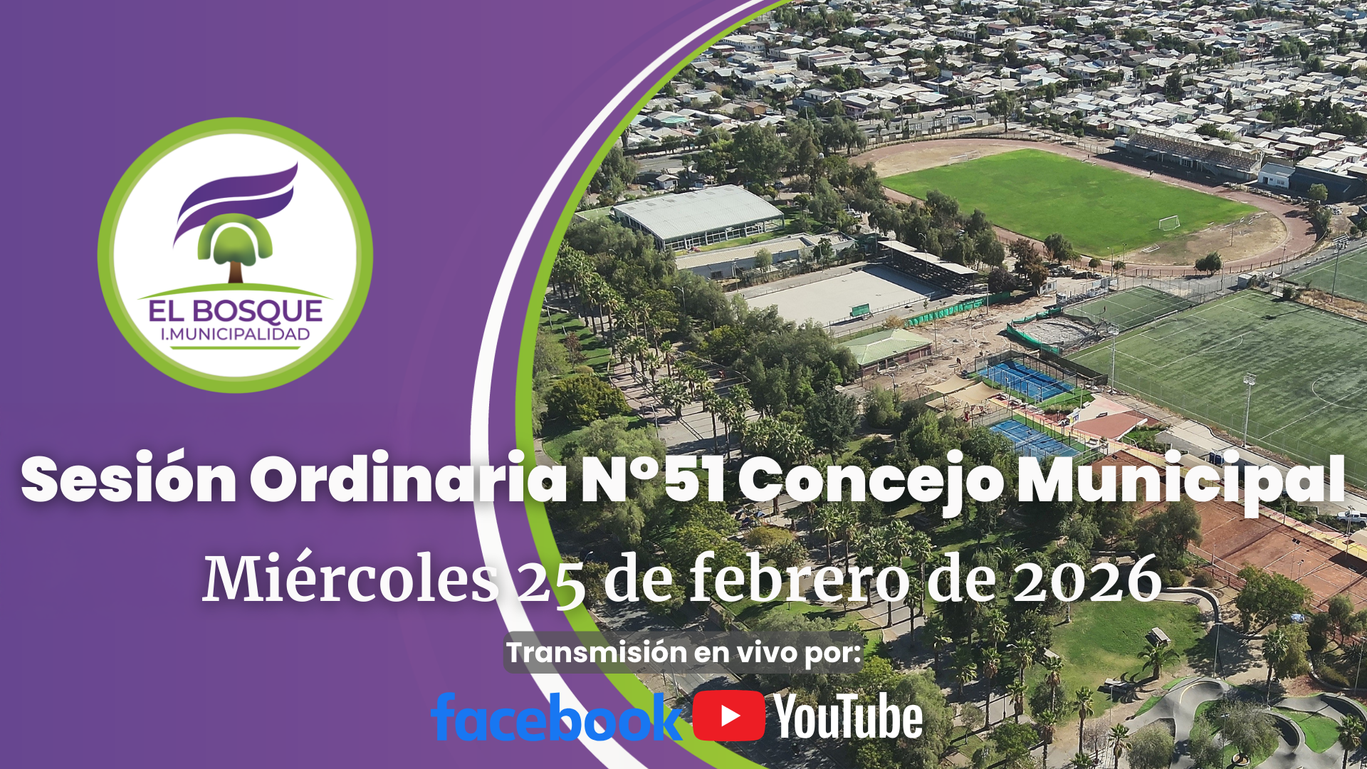 Concejo Municipal de El Bosque – Sesión Ordinaria Nº 51 / Miércoles 25 de febrero de 2026