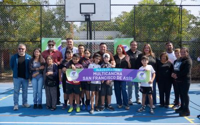 ¡Nuevo espacio para el Deporte! Inauguramos la nueva Multicancha San Francisco de Asís
