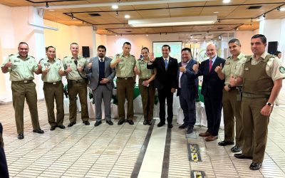 El Bosque refuerza la coordinación intercomunal en nueva sesión STOP de Carabineros