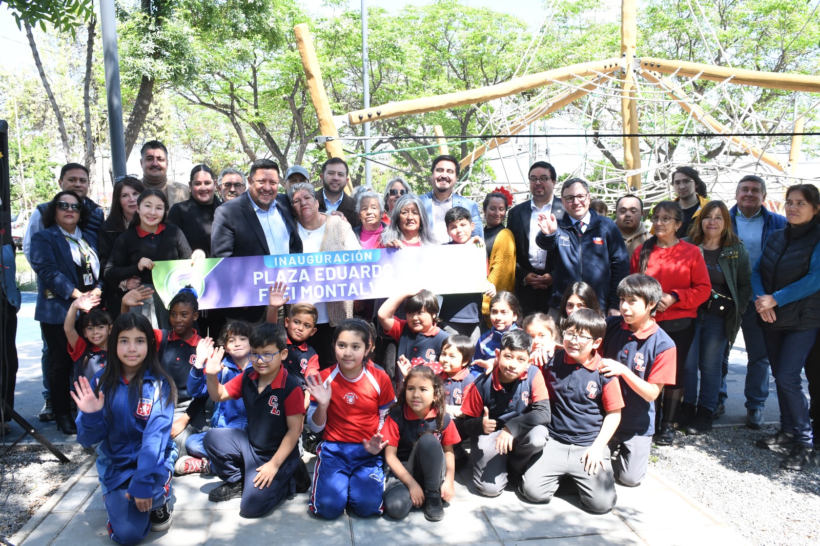 Con juegos inclusivos, nuevas áreas verdes y accesibilidad: Municipalidad de El Bosque inaugura la renovada Plaza Eduardo Frei Montalva